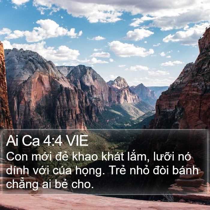 Ai Ca 4:4 VIE Bible Study