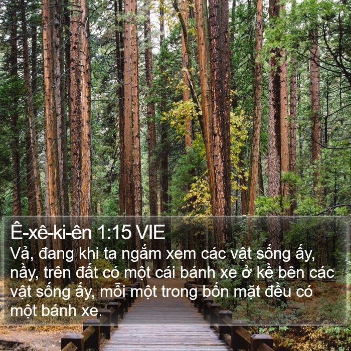 Ê-xê-ki-ên 1:15 VIE Bible Study