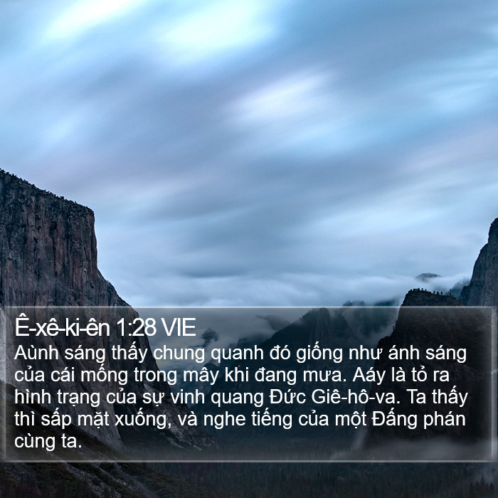 Ê-xê-ki-ên 1:28 VIE Bible Study