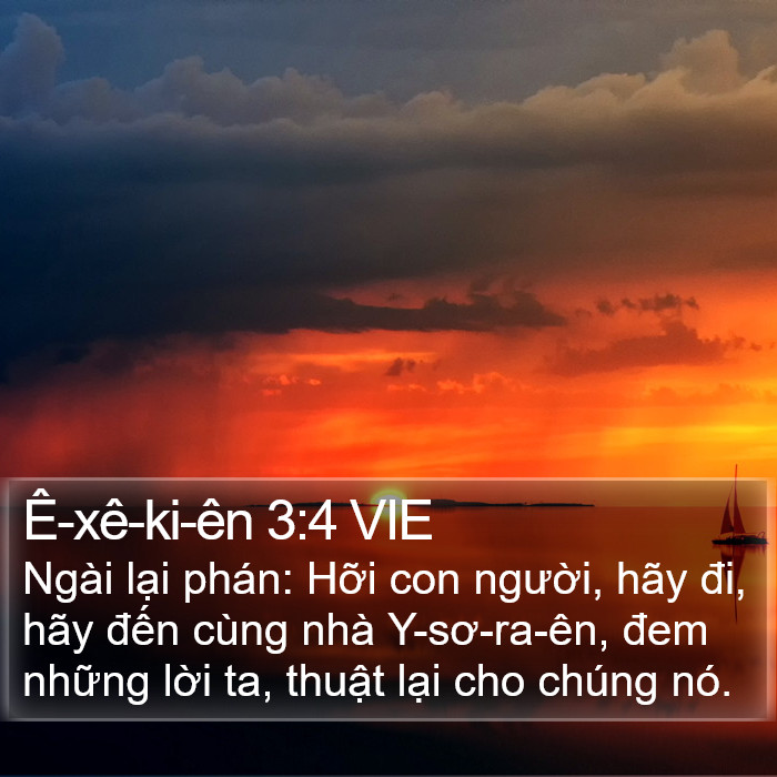 Ê-xê-ki-ên 3:4 VIE Bible Study