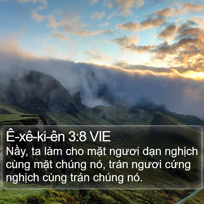 Ê-xê-ki-ên 3:8 VIE Bible Study