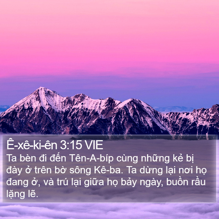 Ê-xê-ki-ên 3:15 VIE Bible Study