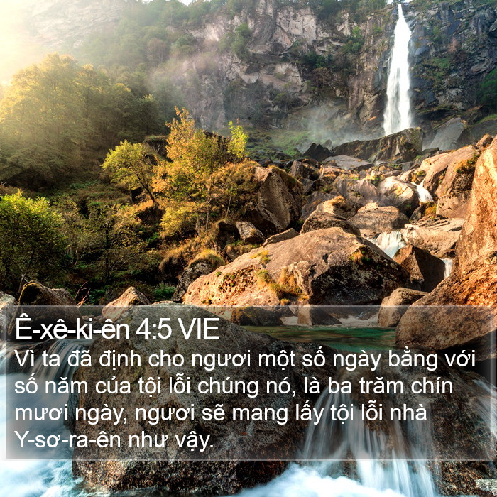 Ê-xê-ki-ên 4:5 VIE Bible Study