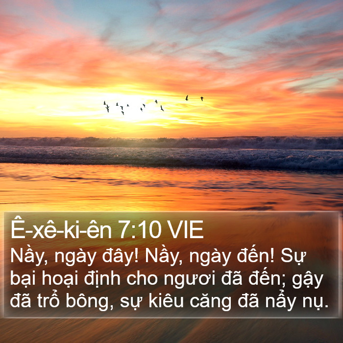 Ê-xê-ki-ên 7:10 VIE Bible Study