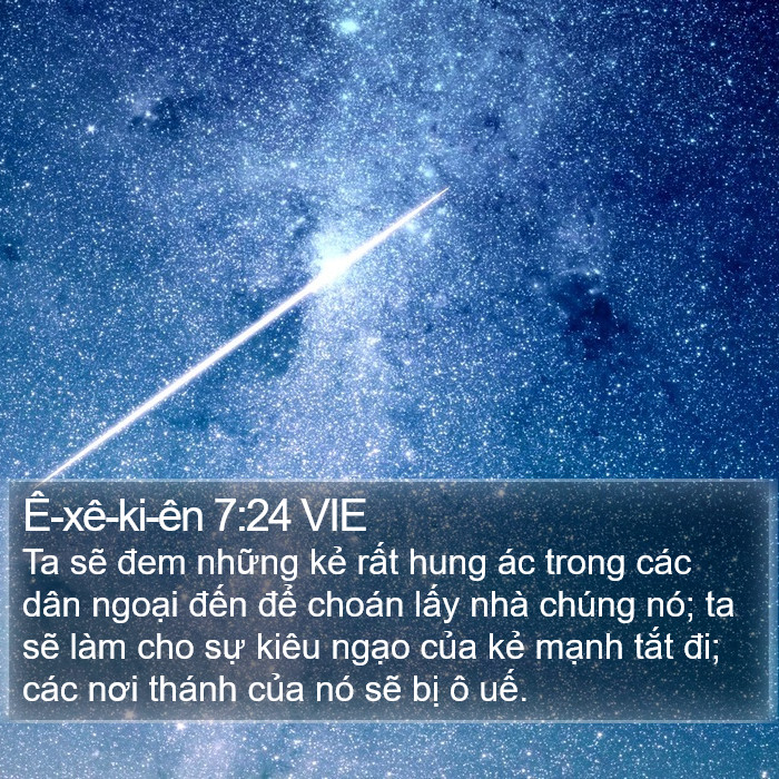 Ê-xê-ki-ên 7:24 VIE Bible Study