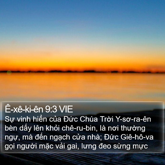 Ê-xê-ki-ên 9:3 VIE Bible Study