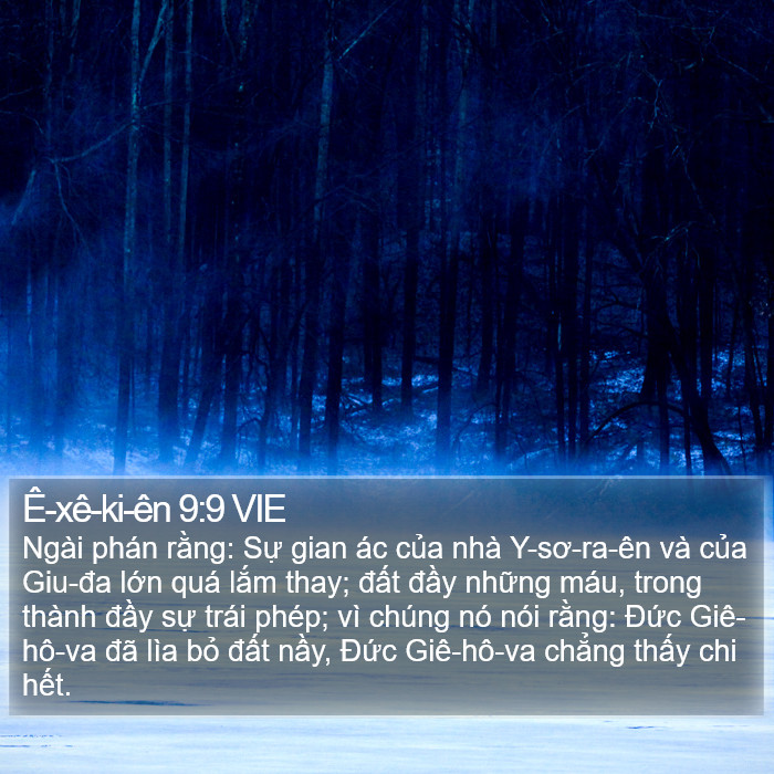 Ê-xê-ki-ên 9:9 VIE Bible Study