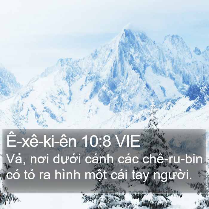 Ê-xê-ki-ên 10:8 VIE Bible Study