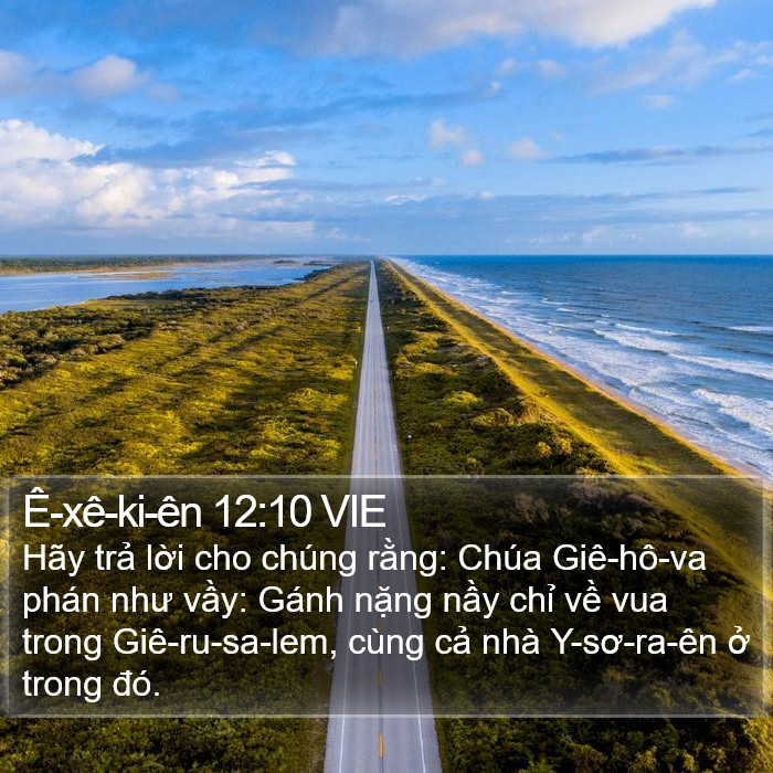 Ê-xê-ki-ên 12:10 VIE Bible Study