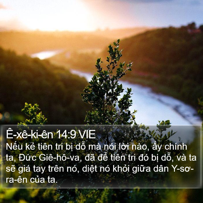 Ê-xê-ki-ên 14:9 VIE Bible Study