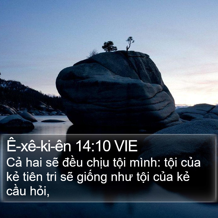 Ê-xê-ki-ên 14:10 VIE Bible Study