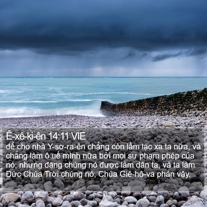 Ê-xê-ki-ên 14:11 VIE Bible Study