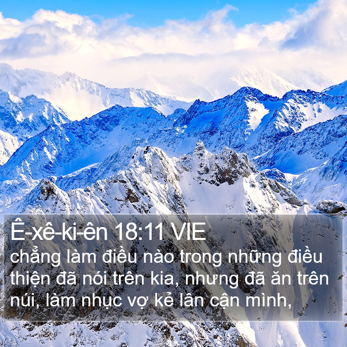 Ê-xê-ki-ên 18:11 VIE Bible Study