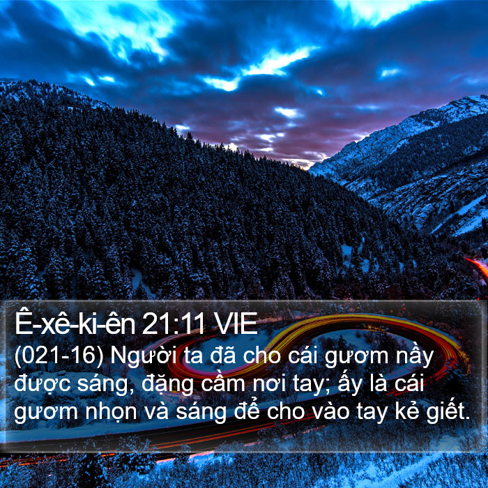 Ê-xê-ki-ên 21:11 VIE Bible Study