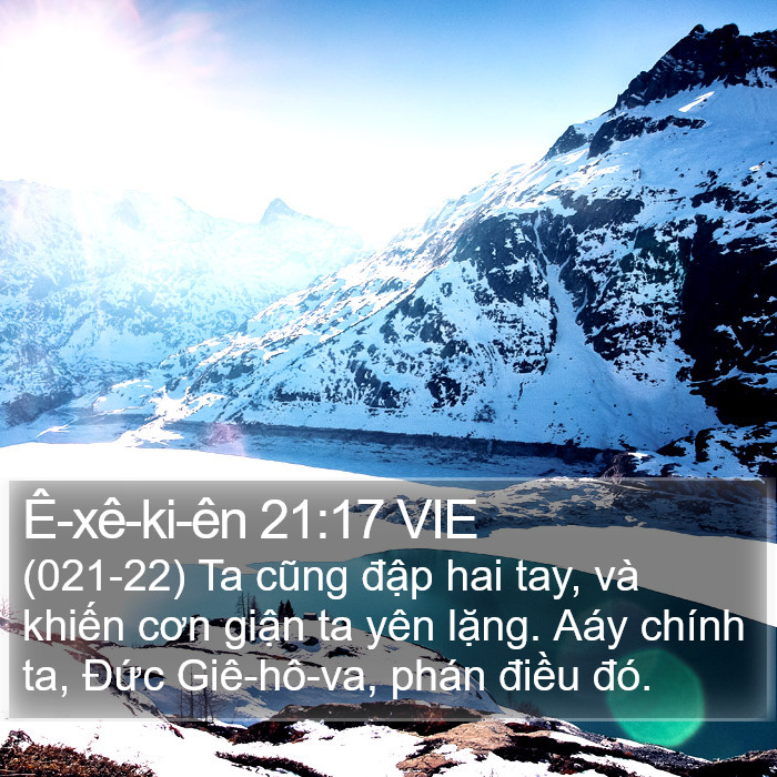 Ê-xê-ki-ên 21:17 VIE Bible Study