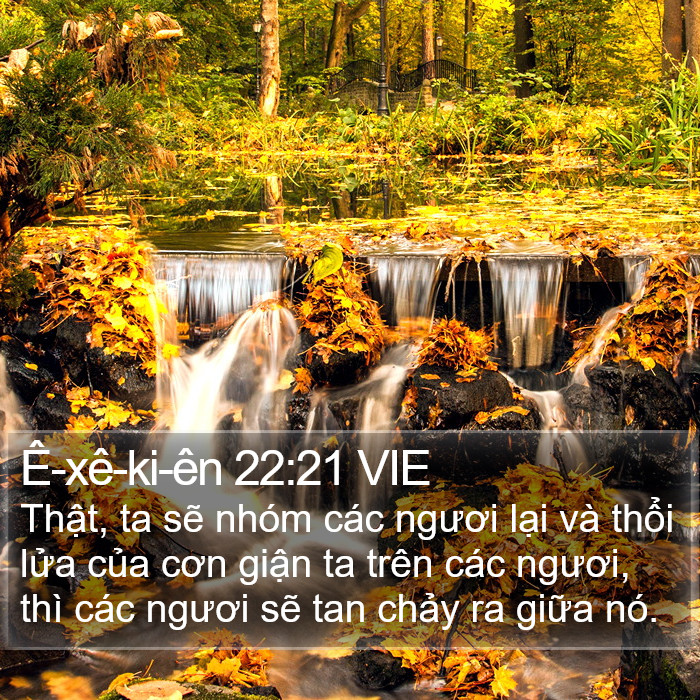 Ê-xê-ki-ên 22:21 VIE Bible Study
