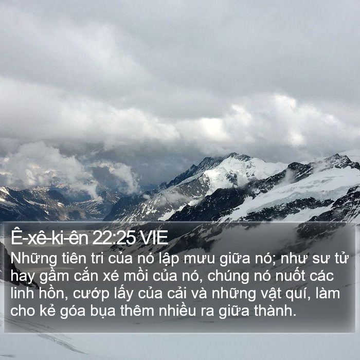 Ê-xê-ki-ên 22:25 VIE Bible Study