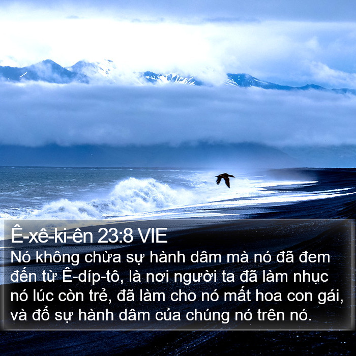 Ê-xê-ki-ên 23:8 VIE Bible Study
