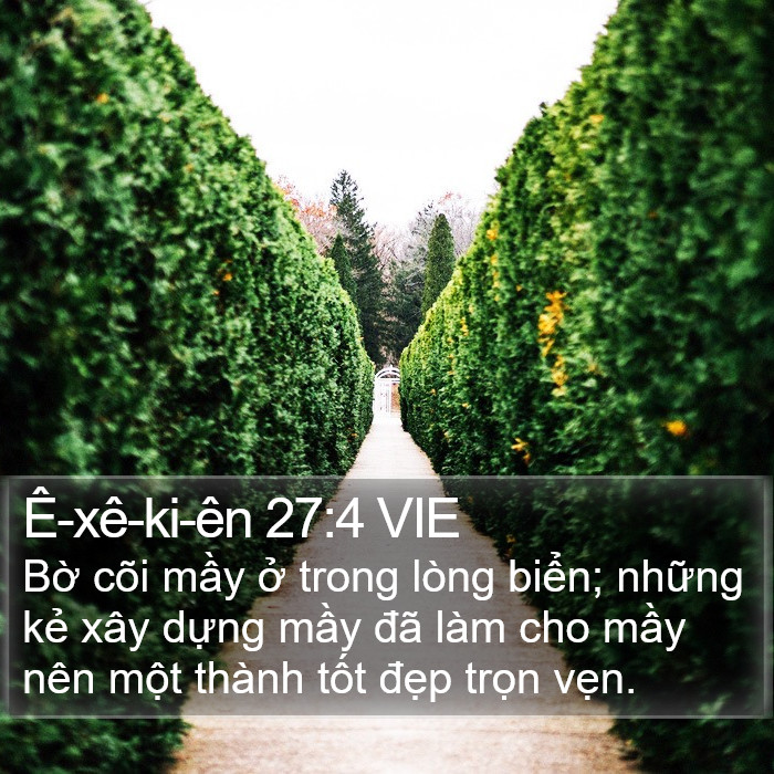 Ê-xê-ki-ên 27:4 VIE Bible Study