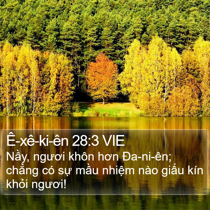 Ê-xê-ki-ên 28:3 VIE Bible Study