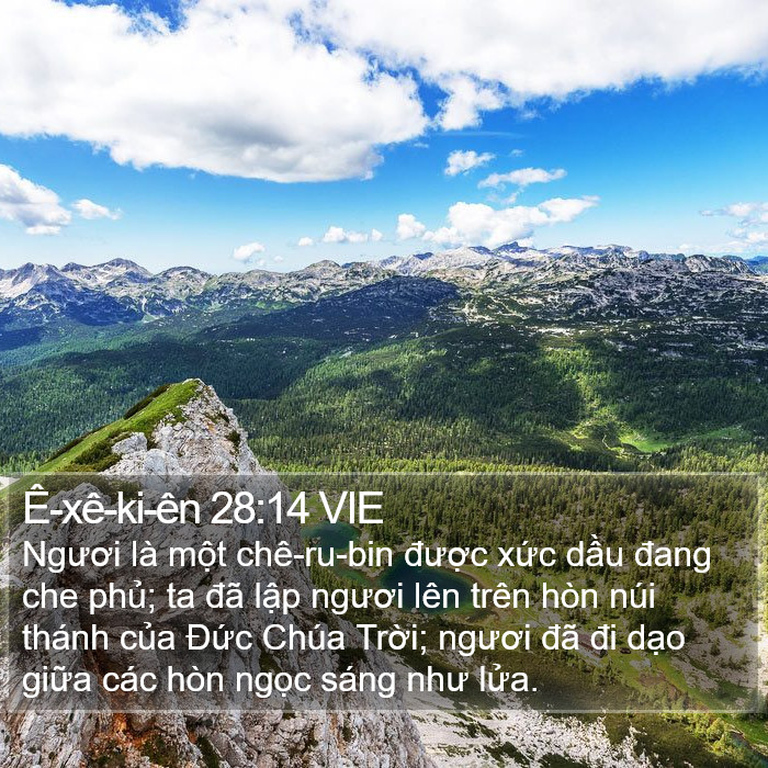 Ê-xê-ki-ên 28:14 VIE Bible Study