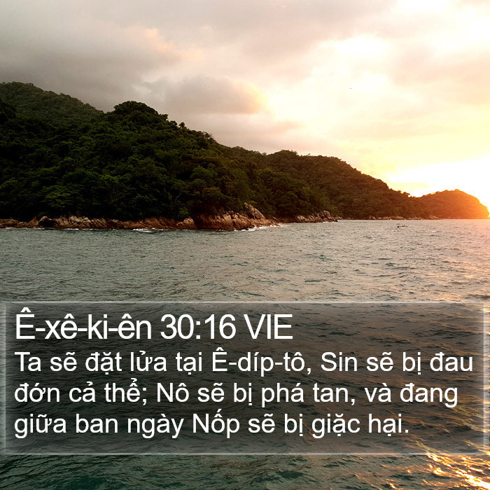 Ê-xê-ki-ên 30:16 VIE Bible Study