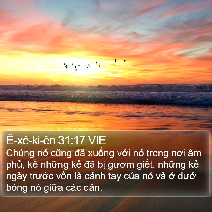 Ê-xê-ki-ên 31:17 VIE Bible Study