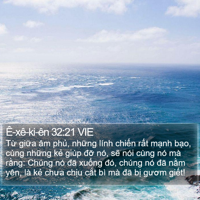 Ê-xê-ki-ên 32:21 VIE Bible Study