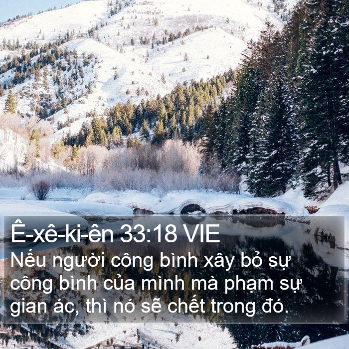 Ê-xê-ki-ên 33:18 VIE Bible Study