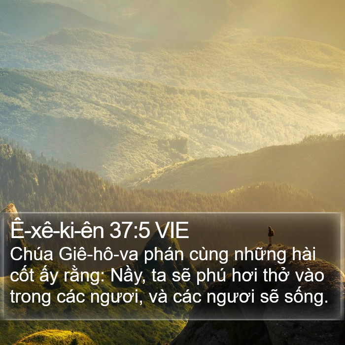 Ê-xê-ki-ên 37:5 VIE Bible Study