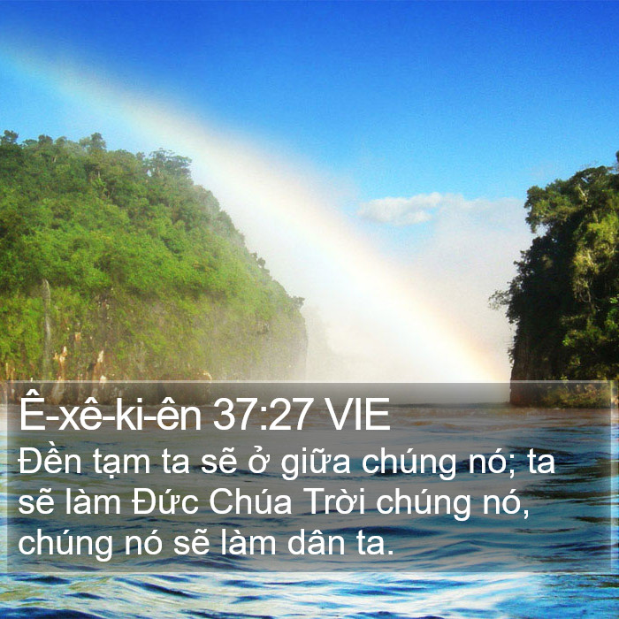 Ê-xê-ki-ên 37:27 VIE Bible Study
