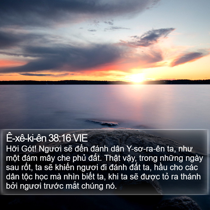 Ê-xê-ki-ên 38:16 VIE Bible Study