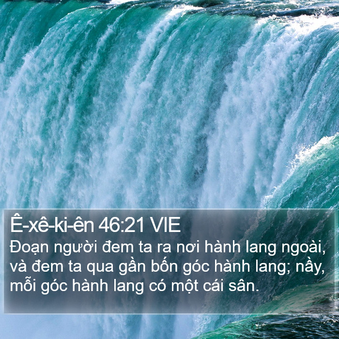 Ê-xê-ki-ên 46:21 VIE Bible Study