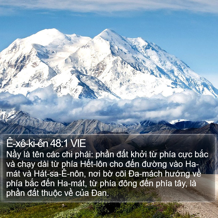 Ê-xê-ki-ên 48:1 VIE Bible Study