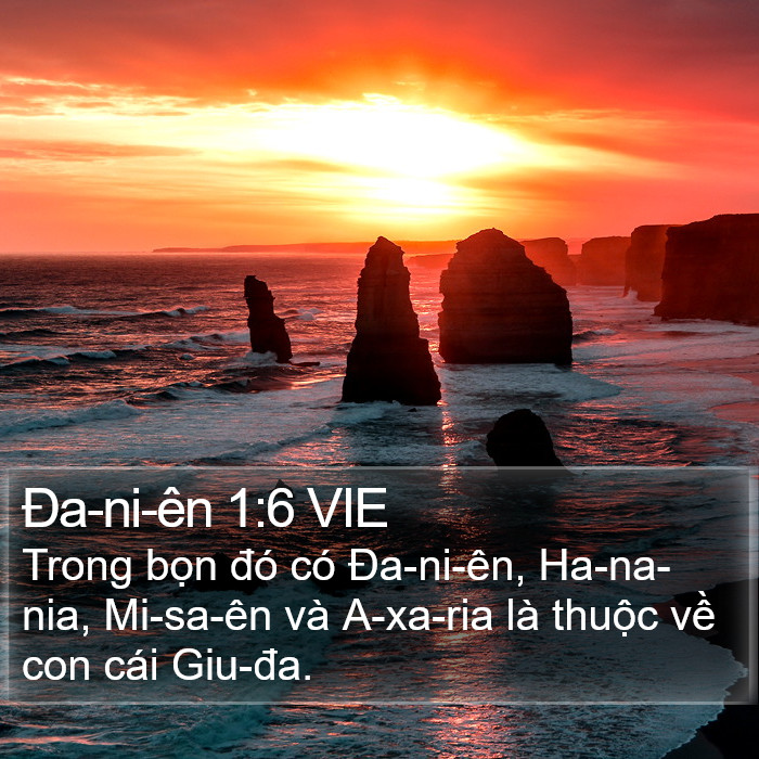 Ða-ni-ên 1:6 VIE Bible Study