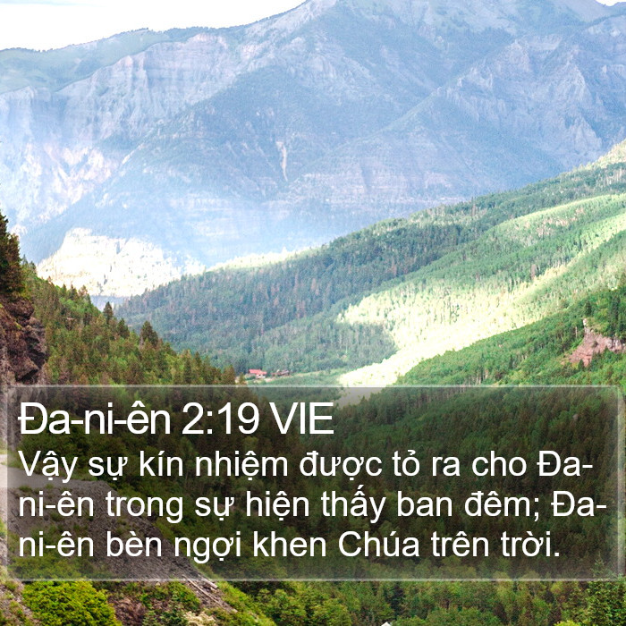 Ða-ni-ên 2:19 VIE Bible Study