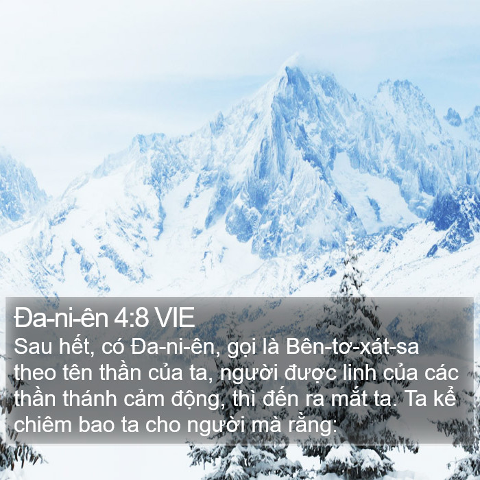 Ða-ni-ên 4:8 VIE Bible Study