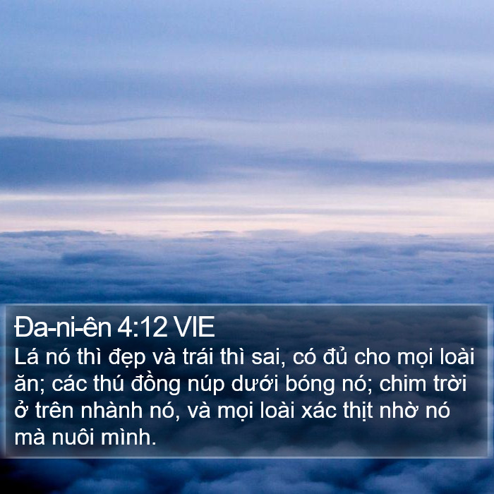 Ða-ni-ên 4:12 VIE Bible Study