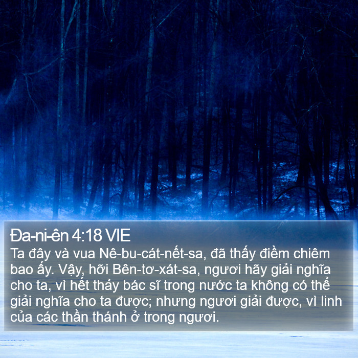 Ða-ni-ên 4:18 VIE Bible Study
