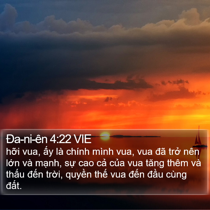 Ða-ni-ên 4:22 VIE Bible Study