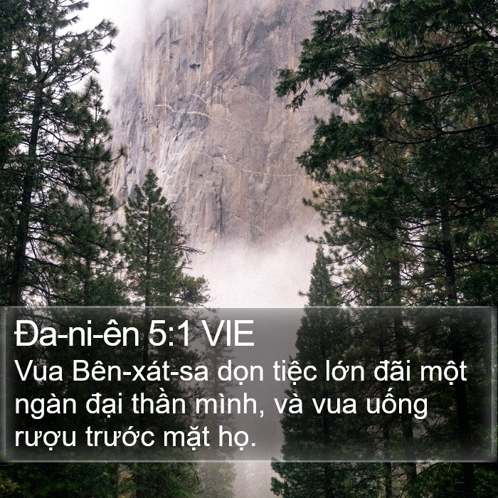 Ða-ni-ên 5:1 VIE Bible Study