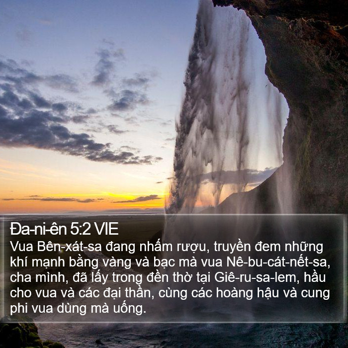 Ða-ni-ên 5:2 VIE Bible Study