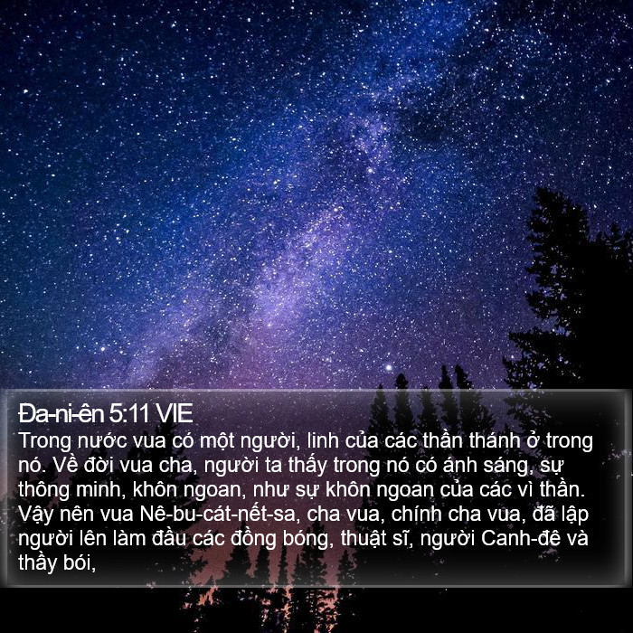 Ða-ni-ên 5:11 VIE Bible Study