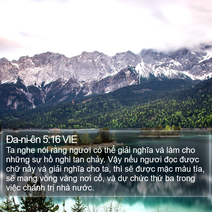 Ða-ni-ên 5:16 VIE Bible Study