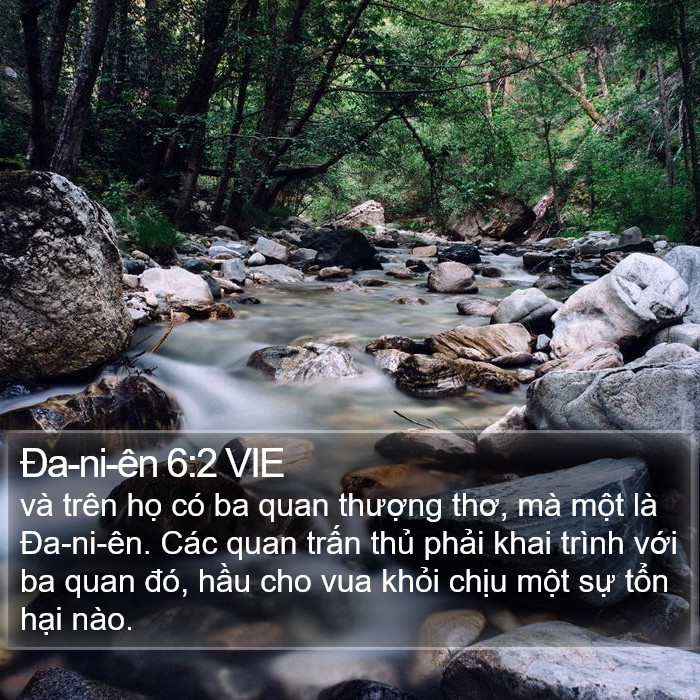 Ða-ni-ên 6:2 VIE Bible Study