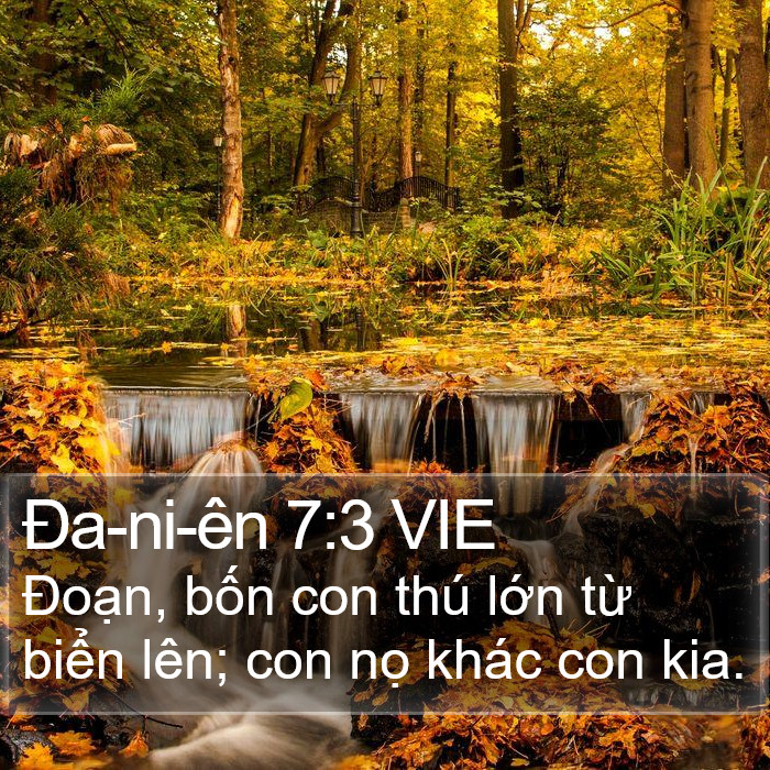 Ða-ni-ên 7:3 VIE Bible Study