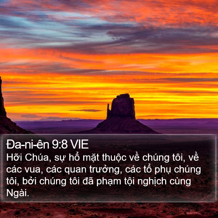 Ða-ni-ên 9:8 VIE Bible Study