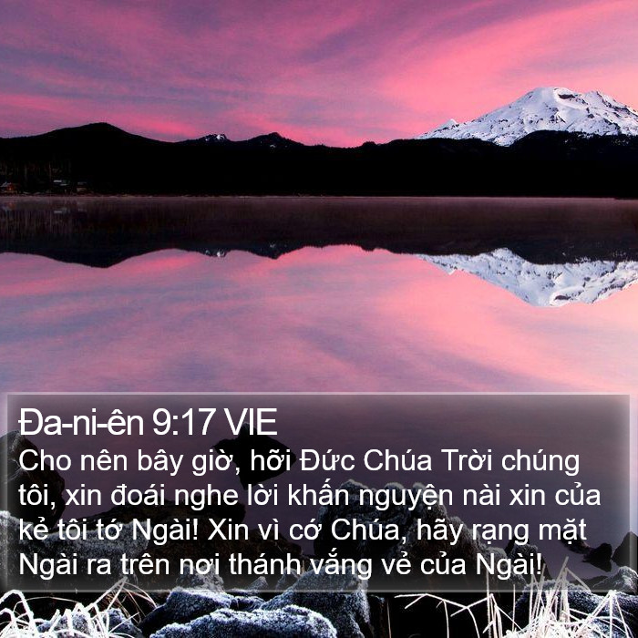 Ða-ni-ên 9:17 VIE Bible Study