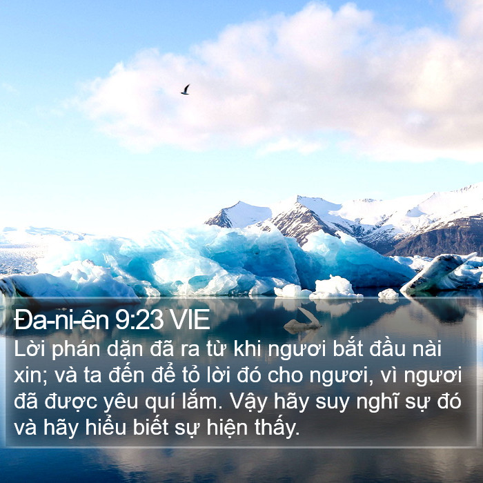 Ða-ni-ên 9:23 VIE Bible Study