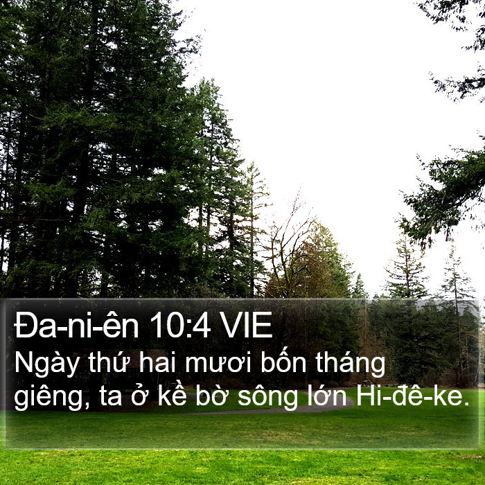 Ða-ni-ên 10:4 VIE Bible Study